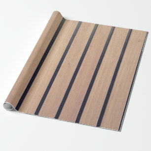 wood planks wrapping paper