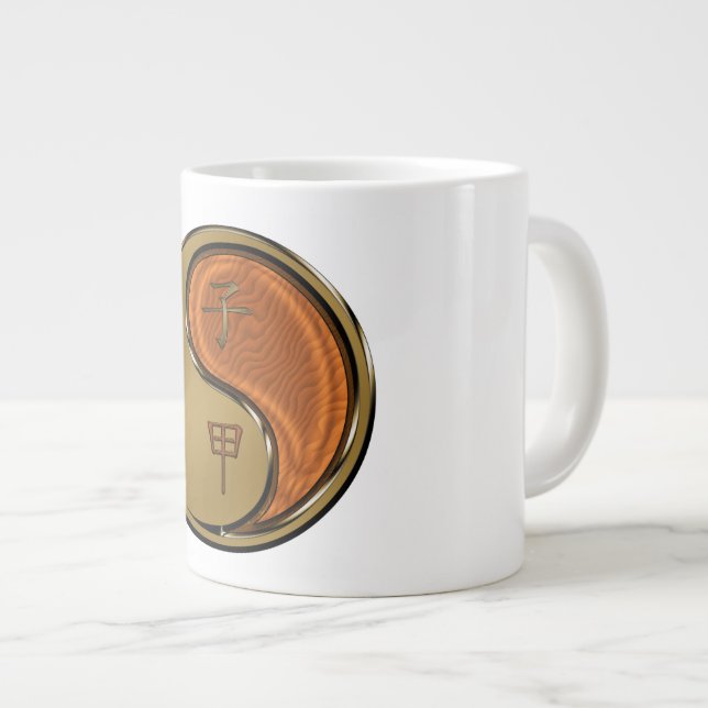 Wood Rat Large Coffee Mug (Front Right)