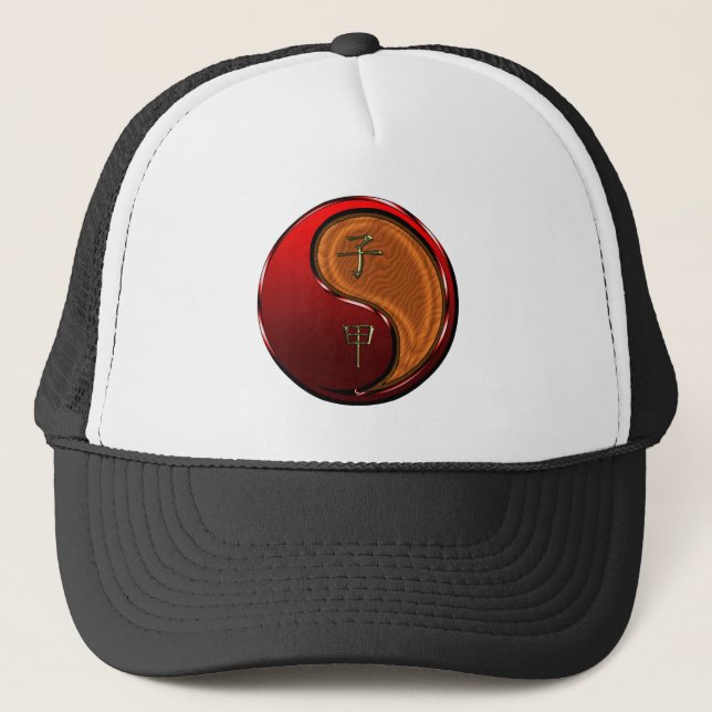 Wood Rat Trucker Hat (Front)