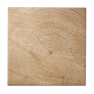 Wood rings tile