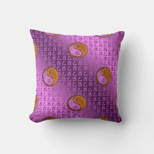 Wood Rooster Cushion