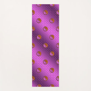 Wood Rooster Yoga Mat