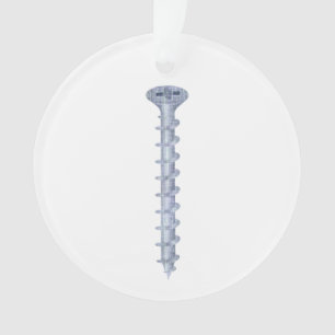 Wood Screw Ornament