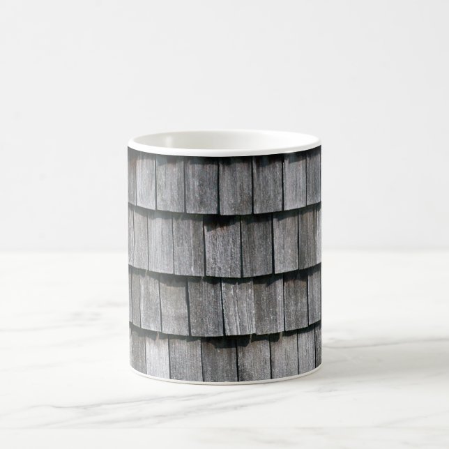 wood shingles shingles coffee mug (Center)
