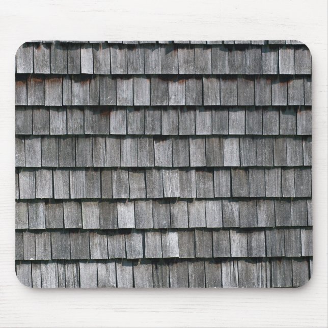wood shingles shingles mouse mat (Front)