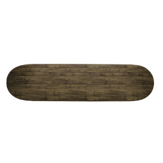wood skateboard