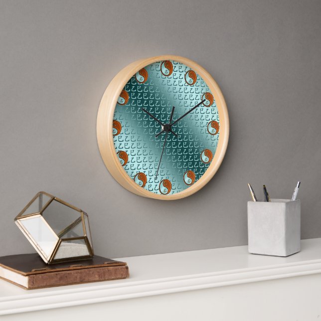 Wood Snake Clock (Office)