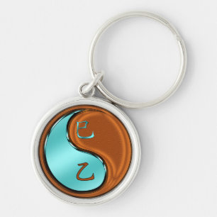 Wood Snake Key Ring