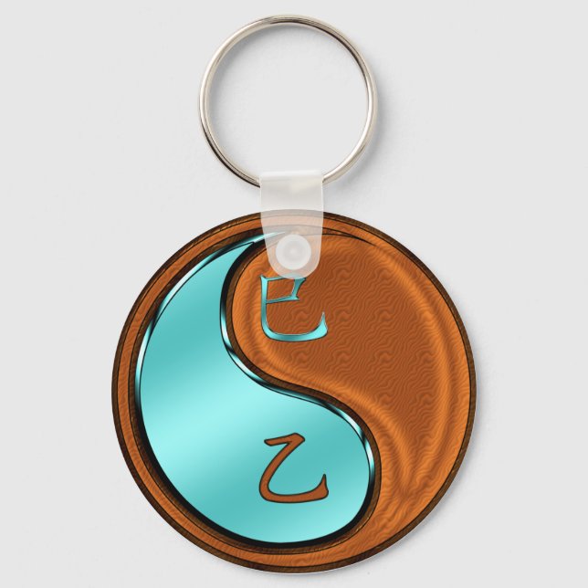 Wood Snake Key Ring (Front)