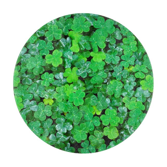 Wood Sorrel In Spring Cutting Board (Front)