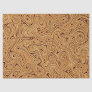 Wood spiral tissue paper