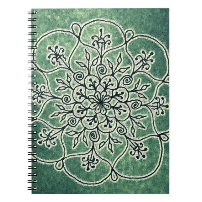 Wood Sprite- Moss Notebook (Front)