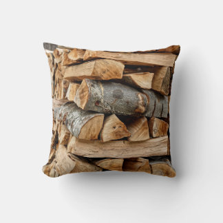 wood stack for fire cushion