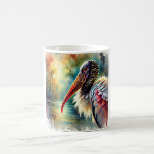 Wood Stork 280824AREF137 - Watercolor Coffee Mug