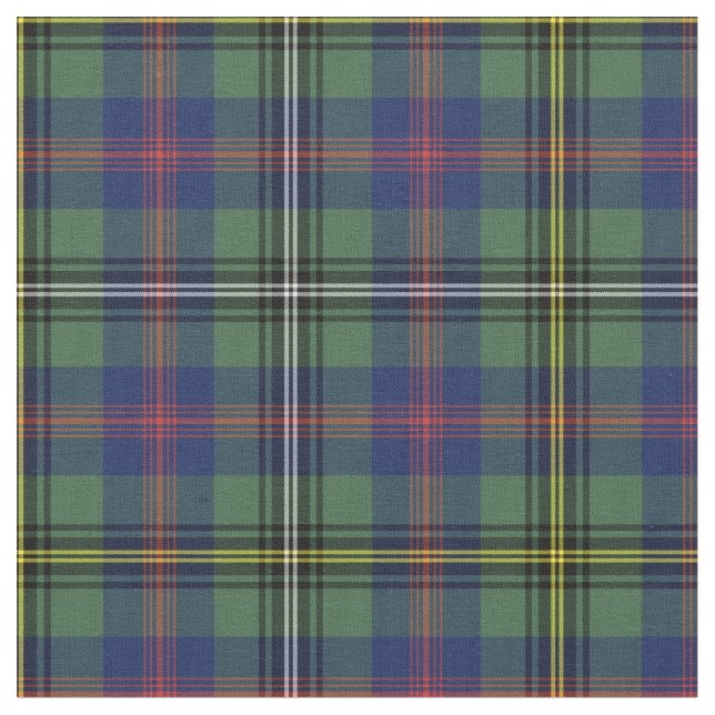 Wood Tartan Fabric (Close Up)