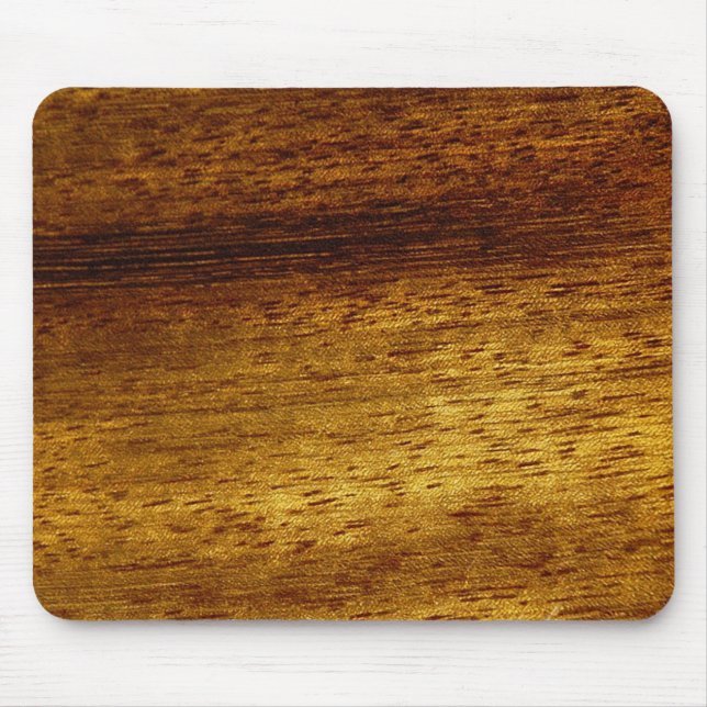 Wood teak mouse mat (Front)