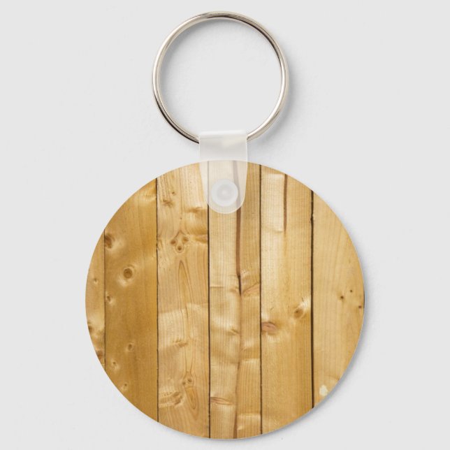 Wood Template Gifts Picket Fence Key Ring (Front)