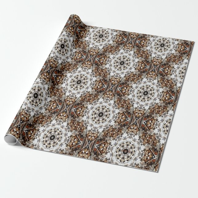 Wood test..... wrapping paper (Unrolled)