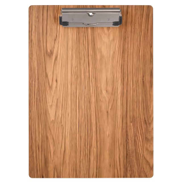 Wood Texture Background Design-35455 Clipboard (Front)