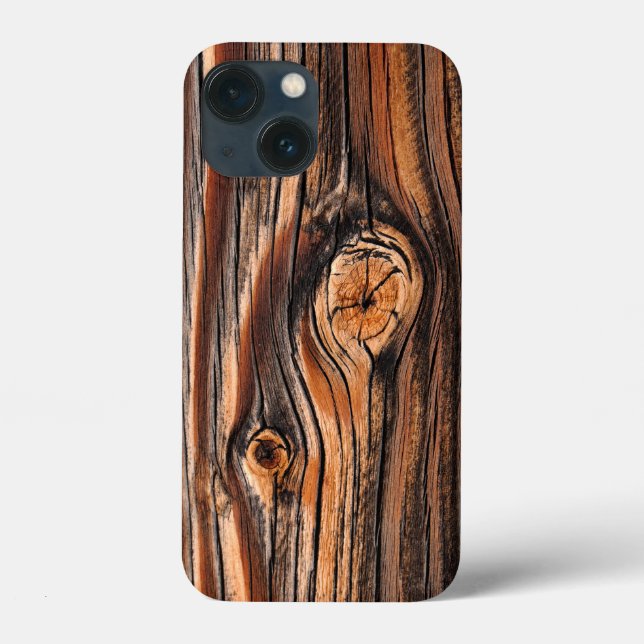 Wood Texture Cool Unique Case-Mate iPhone Case (Back)