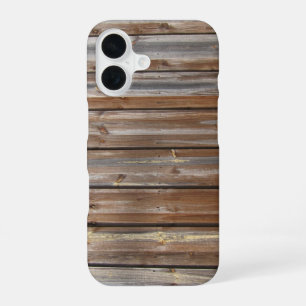 Wood Texture Cool Unique iPhone 16 Case