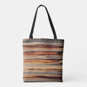 Wood Texture Cool Unique Tote Bag