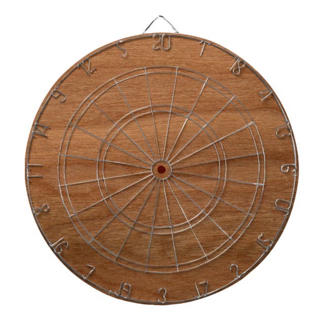 Wood texture dartboard (Front)