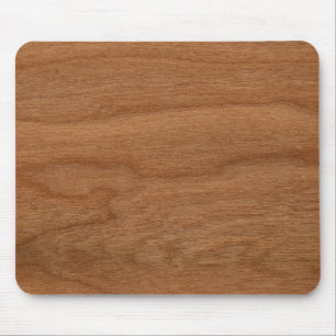 Wood texture mouse mat