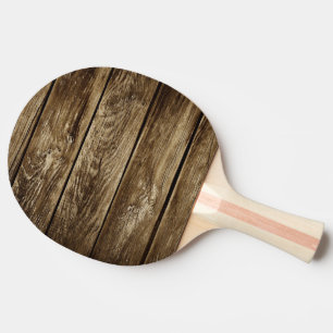 wood texture ping pong paddle