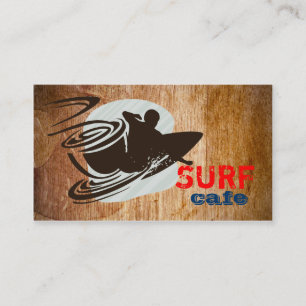 Wood Textured Business Card