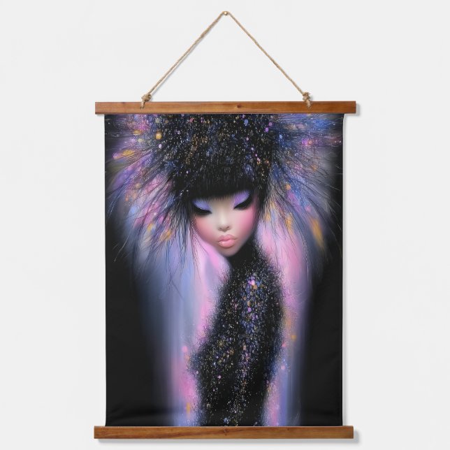 Wood topped Tapestry Cosmic Diva Stellar Glow (Front)