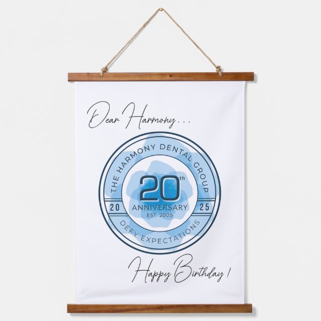 Wood Topped Wall Tapestry (Front)