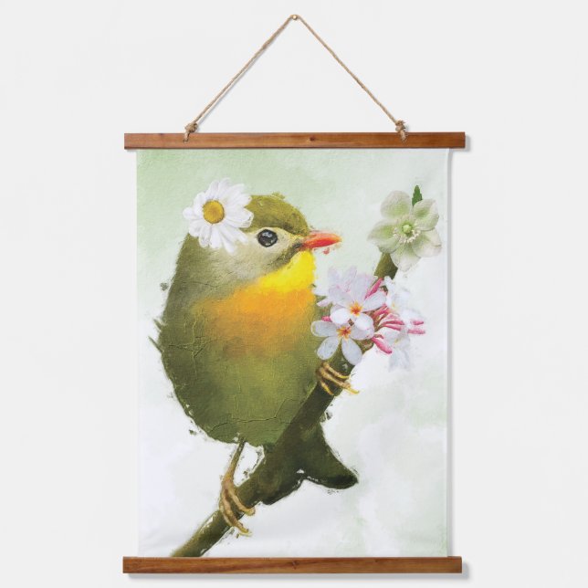 Wood Topped Wall Tapestry (Front)