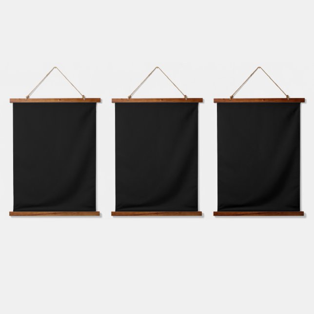 Wood Topped Wall Tapestry (Triple)