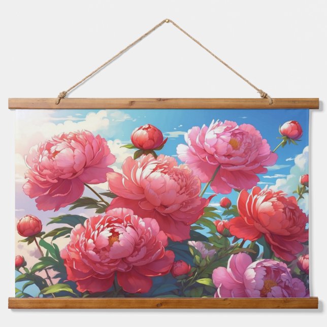 Wood Topped Wall Tapestry (Front)