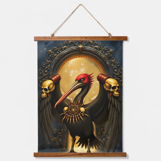 Wood Topped Wall Tapestry (Front)