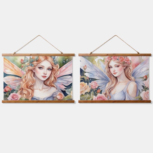 Wood Topped Wall Tapestry (Double)