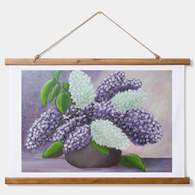Wood Topped Wall Tapestry (Front)