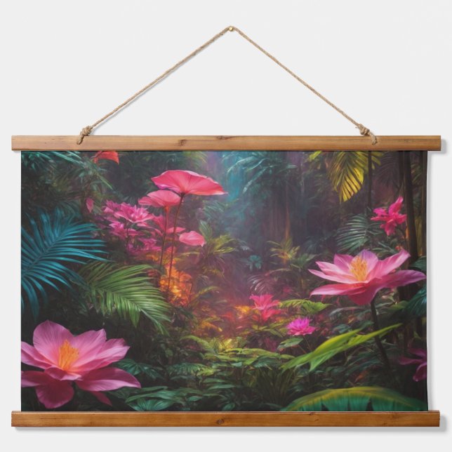 Wood Topped Wall Tapestry (Front)