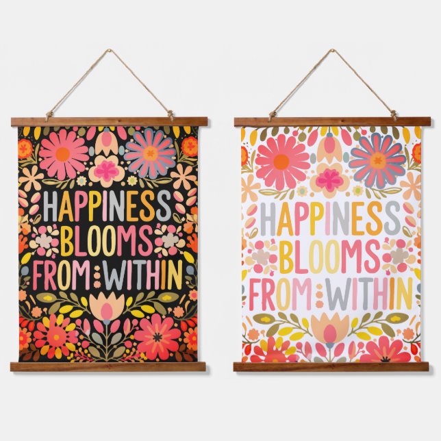 Wood Topped Wall Tapestry (Double)