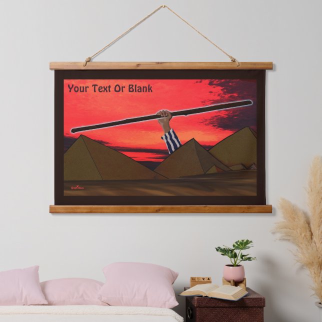 Wood Topped Wall Tapestry (Bedroom)