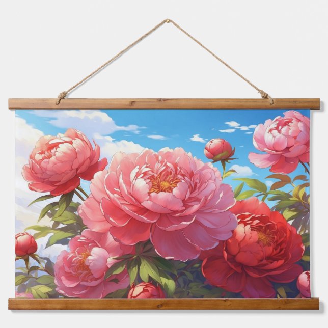 Wood Topped Wall Tapestry (Front)
