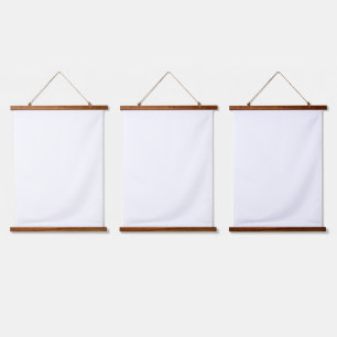 Wood Topped Wall Tapestry