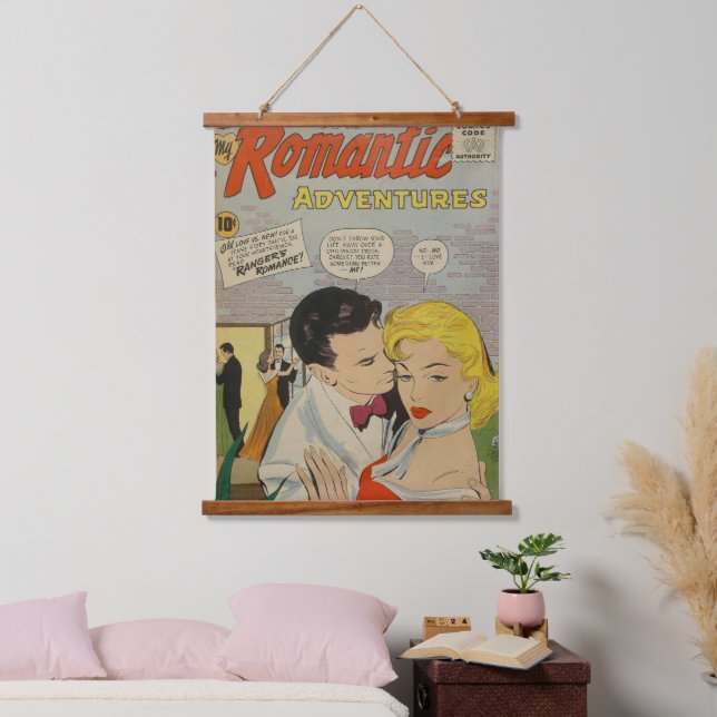 Wood Topped Wall Tapestry (Bedroom)