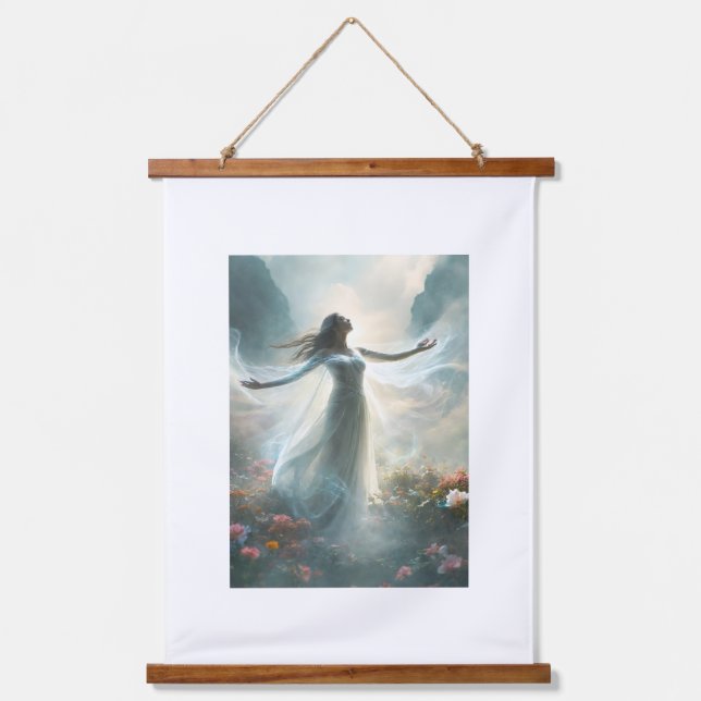 Wood Topped Wall Tapestry (Front)