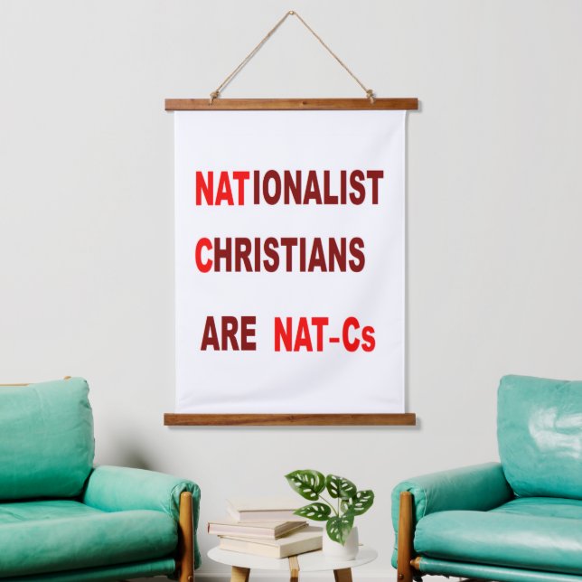 Wood Topped Wall Tapestry (Living Room)