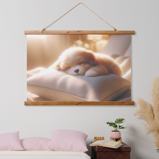 Wood Topped Wall Tapestry Add Your Photo (Bedroom)