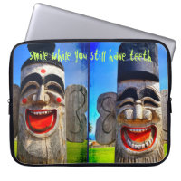 Wood Totum Smile While You Still Have Teeth Quote