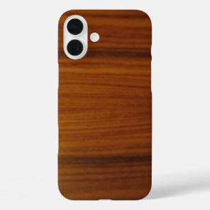 wood veneer iPhone 16 plus case