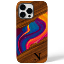 Wood Vibrant Colour River